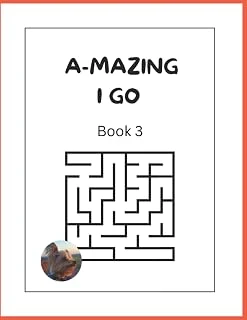 Independently Published A-Mazing I Go - 200 Mazes - 8.5" X 11" ürün görseli 1