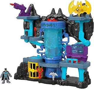 Fisher-Price Imaginext™ Dc Super Friends™ Bat-Tech Batcave™ Batman'In Mağarası Imaginext Dc Super Friends Bat-Tech Batcave Oyun Seti, Işıklı Sesli, 3-8 Yaş Arası Çocuklar İçin Uygundur Gyv24 Gyv24 ürün görseli 1