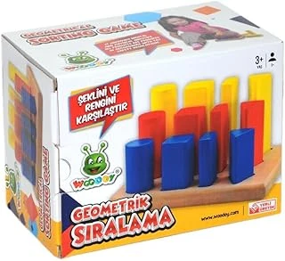 075Kr Woodoy Geometrik Şekilli Sıralama ürün görseli 1