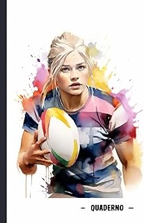 Independently Published Quaderno Rugby: Taccuino Per Gli Amanti Del Rugby - 100 Pagine - Regalo Ideale Per Bambini, Ragazzi O Adulti, Giocatori E Allenatori (French Edition) ürün görseli 1