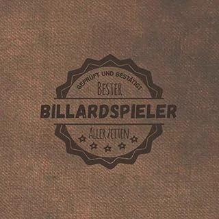Bester Billardspieler Aller Zeiten: Notizbuch Inkl. To Do Liste | Das Perfekte Geschenk | Personalisiert Für Männer, Die Billard Spielen | Geschenkidee | Geschenke | ürün görseli 1