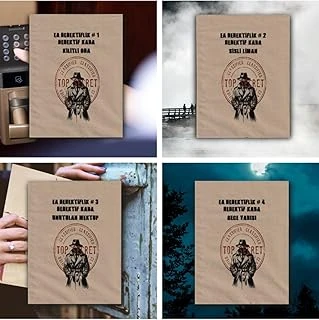 Dörtlü Paket 2026 Dedektif Kara #1-2-3-4 Dedektif Oyunu ürün görseli 1