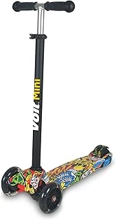 Voit Işıklı Tekerlekli Scooter 5 Yaş Üzeri, Zil Grafiti Tasarım ürün görseli 1