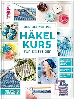 Der Ultimative Häkelkurs Für Einsteiger: Mit Online-Videokurs. Die Tollsten Modelle. Die Schönsten Muster. Alle Wichtigen Grundlagen Komplett Bebildert ürün görseli 1