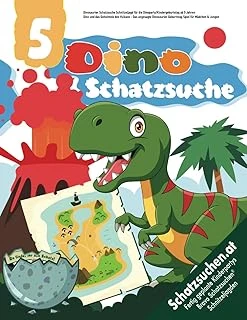 Independently Published Dinosaurier Schatzsuche Schnitzeljagd Für Die Dinoparty/Kindergeburtstag Ab 5 Jahren: Dino Und Das Geheimnis Des Vulkans - Das Angesagte Dinosaurier ... Für Mädchen & Jungen ( ürün görseli 1
