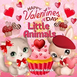 Happy Valentine'S Day Little Animals: Valentines Day, Valentines Day For Kids, Magical Baby Animals For Kids, Rhyming Books For Kids, Valentines Day For Children 2-7 ürün görseli 1