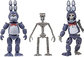 Five Nights At Freddy'S 6-Inch Endo-Serisi Koleksiyoncu Figürü: Klasik Bonnie Solmuş Bonnie Parçaları Ile Endo-1 - Klasik Solmuş Bonnie Parçaları Ile Eklemli Figür ürün görseli 1