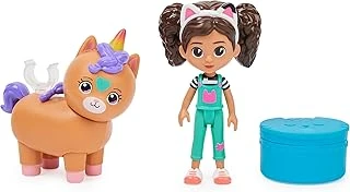 Gabby'S Dollhouse, Cat-Tivity Set, Kittycorn At – Gabby Kico Gökkuşağı Tek Boynuzlu At Seti, 3 Yaşından Büyük Çocuklar Için Uygundur ürün görseli 1