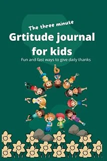 Independently Published The Three Minute Gratitude Journal For Kids: Fun And Fast Ways To Give Daily Thanks ürün görseli 1
