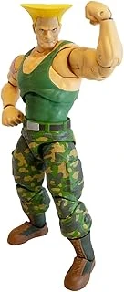 Jada Street Fighter Figür Guile (15 Cm) - Street Fighter 2'Den Hareketli Koleksiyon Aksiyon Figürü: The Final Challengers, Alternatif Başlı, Eller Aksesuarlar, 13 Yaşından İtibaren ürün görseli 1