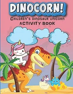 Independently Published Dinocorn Unicorn Tyrannosaurus Dinosaur Funny Gift Did You Eat The Last Unicorn Children'S Dinosaur Unicorn Activity Book ürün görseli 1