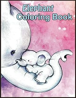Independently Published Elephant: Over 100 Fun Coloring And Activity Pages With Cute Elephant, Baby Elephant, Jungle Scenes And More! For Kids, Toddlers And Preschoolers (Surprise Gift For Kids) ürün görseli 1