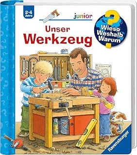 Wieso? Weshalb? Warum? Junior, Band 40 - Unser Werkzeug (Sachbuch Ab 2 Jahre - Mit Klappen) ürün görseli 1