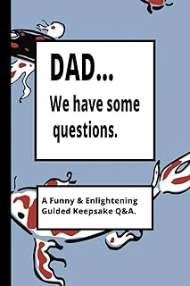 Independently Published Dad... We Have Questions: All About Dad And Me Journal. Easy To Fill Out And Fun. A Few Minutes A Day! Great Father'S Day Gift. ürün görseli 1