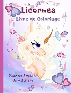 Independently Published Licorne Livre De Coloriage Pour Les Enfants: 30 Coloriages Magiques De Licornes Pour Les Enfant De [ 4 À 8 Ans ], Belle Image Des Licorne - (Idée Cadeau Pour Enfant Fille) (Fr ürün görseli 1