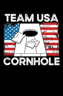 Independently Published Team Usa Cornhole: Dot Grid Jounal Todo Exercise Book Or Diary 6" X 9" (15.24 X 22.86 Cm) 120 Pages ürün görseli 1