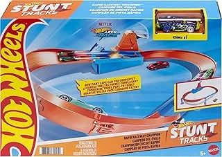 Rapid Raceway Şampiyon Oyun Seti Şampiyonluk Parkuru Yarış Seti - Hızlı Parkur Gjm75 Gjm75 ürün görseli 1