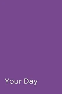 Independently Published Your Day: Purple Daily Children'S Journal ürün görseli 1