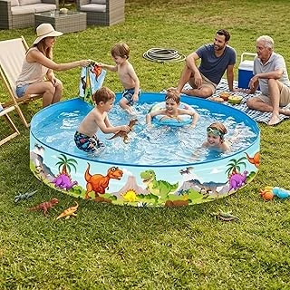 Dinozor Temalı Sert Duvarlı Çocuk Havuzu 180 Cm X 40 Cm 51507 ürün görseli 1