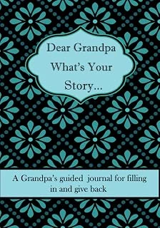 Independently Published Dear Grandpa What'S Your Story ...: A Unique Personalized Grandpa Journal With Plenty Of Questions Ranging From Childhood To Adulthood... ürün görseli 1