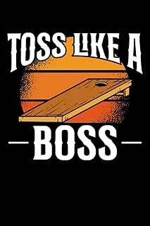 Independently Published Toss Like A Cornhole Boss: Dot Grid Jounal Todo Exercise Book Or Diary 6" X 9" (15.24 X 22.86 Cm) 120 Pages ürün görseli 1