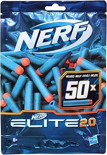 Nerf 2.0 50 Dart Yedek Paketi, 50 Resmi Nerf 2.0 Dart İçerir, Tüm Nerf Atıcılarla Uyumludur ürün görseli 1