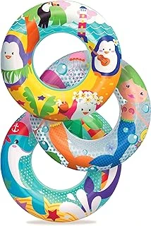 Telvesse Deniz Temalı 3-6 Yaş Simit Yüzme Simidi Havuz Deniz Şişme Yüzücü Simidi 51 Cm ürün görseli 1