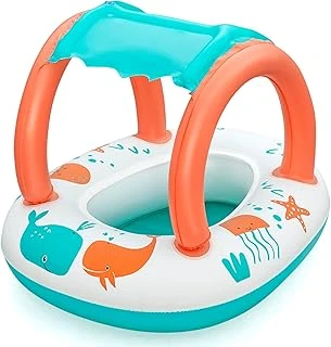 Gölgeli Konfor Peluş Bebek Teknesi 33 X 26 İnç Veya 84 X 67 Cm ürün görseli 1