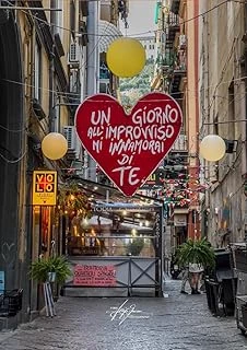 Independently Published Quadernone Napoli Quartieri Spagnoli 50 Pag. (Places In The World) ürün görseli 1
