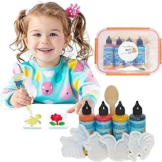 Magic Water Elf Sihirli Su Hayvanları Kendin Yap Eğitici Oyun Seti-Çiftlik | Çocuklar Için El Yapımı Renkli Su Peri Oyuncağı, Yaratıcı Oyun Parti Hediyeleri ürün görseli 1
