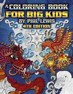 A Coloring Book For Big Kids - 4Th Edition ürün görseli 1