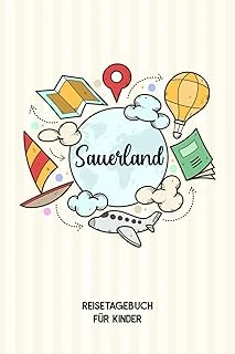 Independently Published Sauerland Reisetagebuch Für Kinder: Sauerland Reise Journal | Sauerland Urlaubstagebuch Zum Ausfüllen, Malen Und Kleben Für Mädchen Und Jungen | Reisetagebuch Sa ürün görseli 1