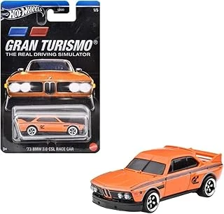 Film Arabaları Özel Seri Gdg83-Hwr61-Hrv63 01/05 Gran Turismo 1973 Bmw 3.0 Csl Race Car ürün görseli 1