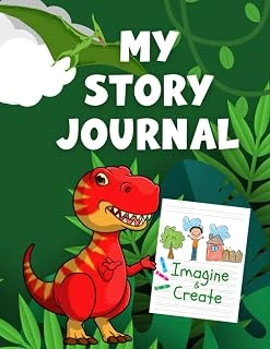 Independently Published My Story Journal - Dinosaur: Imagine & Create, Draw & Write ürün görseli 1