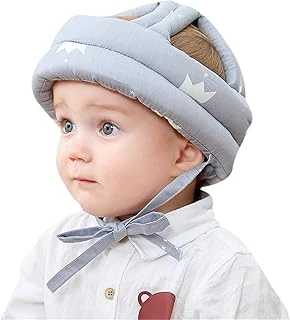 Xspring Bebek Güvenlik Kaskı, Ayarlanabilir Bebek Tampon Şapka Baş Yastığı, Nefes Alabilir Baş Koruma Sevimli Şapka, Bebek Baş Koruyucu, Yürüme, Emekleme, Koşma Için Yürümeye Başlayan Çocuk Koruyucu ürün görseli 1