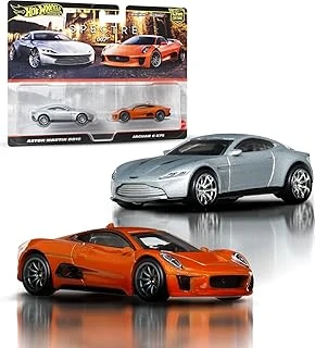 Car Culture 2'Li Paket 1:64 Ölçekli Araçlardan Oluşan, Benzersiz Çiftler, Real Riders Tekerlekler, Metal/Metal Şasi, Koleksiyonculara Uygun Hediye, Jbl04 ürün görseli 1