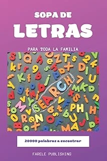 Sopa De Letras Toda La Familia: 100 Sopa De Letras, 20000 Palabras A Encontrar. (Spanish Edition) ürün görseli 1