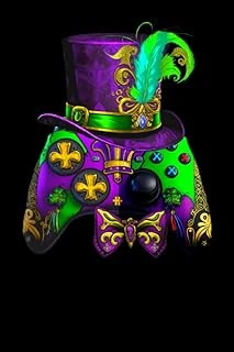 Independently Published Mardi Gras Video Game Controller E For Kids Boys Birthday Notebook Gift For Kids Boys Journal, Diary, Journal: Mardi Gras At The School, Festival Or Party Boys Mar ürün görseli 1