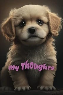 Independently Published My Thoughts Journal - Cute Puppy ürün görseli 1