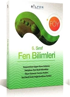 Bilfen Yayınları Yeni Nesil 6.Sınıf Fen Bilimleri Föy ürün görseli 1
