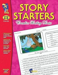 On The Mark Otm1865 Story Starters Grades 4-6 ürün görseli 1