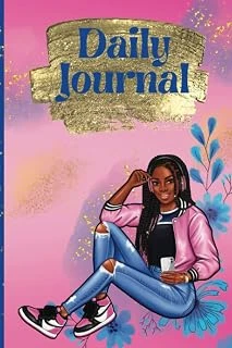 Independently Published Stylish Daily Journal For Young Women (Teen Girls) To Scribe Their Inner Most Thoughts ürün görseli 1