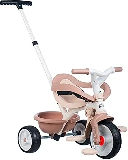 Smoby, 740418, 3'Ü1 Arada Bisiklet, Konforlu Ergonomik Yapı, Güvenlik Sistemi, Ebeveyn Kontrollü, Gidon Tekerlek Kitleme Sistemi ürün görseli 1
