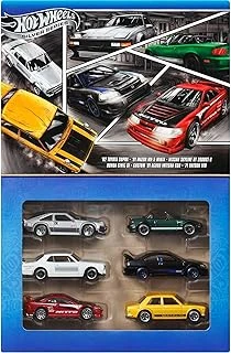1:64 Ölçekli Metal Oyuncak Arabalar, Özel Süslemelere Sahip 6'Lı Japon Aracı Seti (Stiller Çeşitlilik Gösterebilir), Jby77 ürün görseli 1