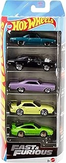5'Li Fast & Furious Araba Seti, Hızlı Öfkeli Filmlerindeki Arabalardan Ilham Alan 5 Adet 1:64 Ölçekli Metal Araç, Jdr19 ürün görseli 1