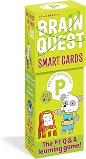 Brain Quest Pre-Kindergarten Cards Revised 5Th Edition ürün görseli 1