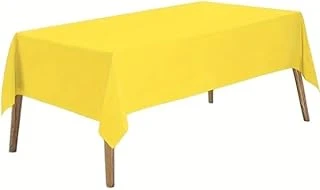 Beysüs Plastik Kullan At Masa Örtüsü Sarı 137 * 270 Cm ürün görseli 1