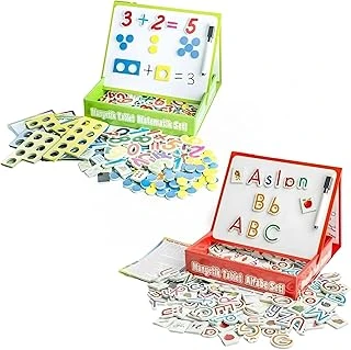 Eğitici Manyetik Harfler Manyetik Matematik Sayı Seti - Magnet Yazı Tahtası Alfabe Sayılar ürün görseli 1