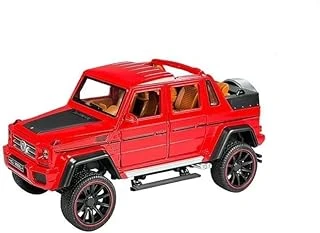Vardem Çek Bırak 1:22 Sesli Işıklı Jeep Kırmızı ürün görseli 1