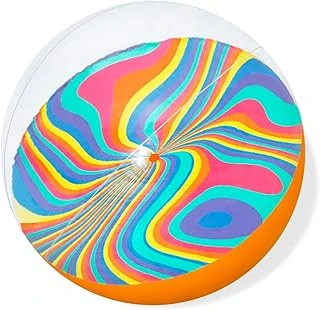 Şişme Plaj Topu, Tie-Dye Tasarım Çocuklar Yetişkinler Için Su Topu, 46 Cm ürün görseli 1